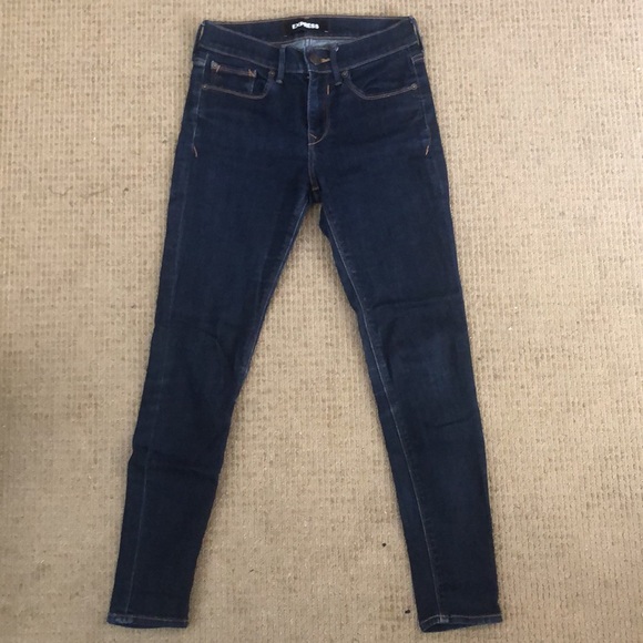 Express | Mid Rise Skinny Jeans OS/OC Size 26